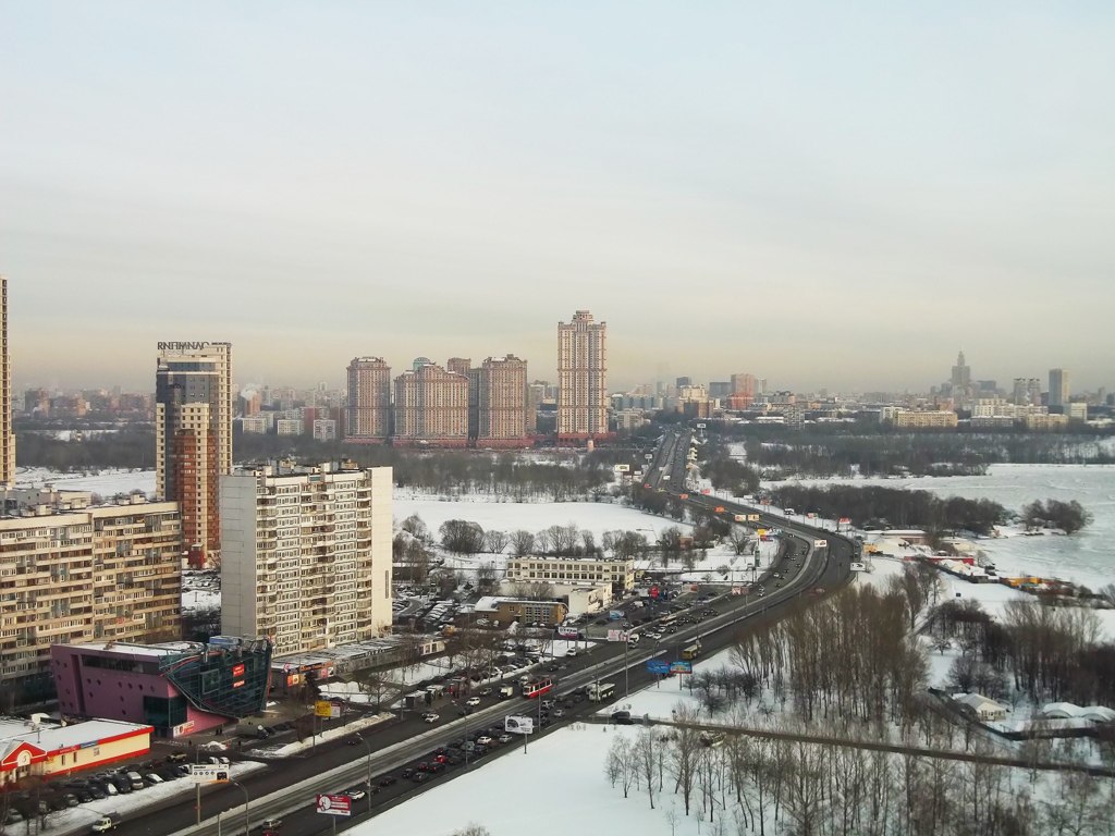Москва — Виды с высоты; Москва — Трамвайные линии: СЗАО