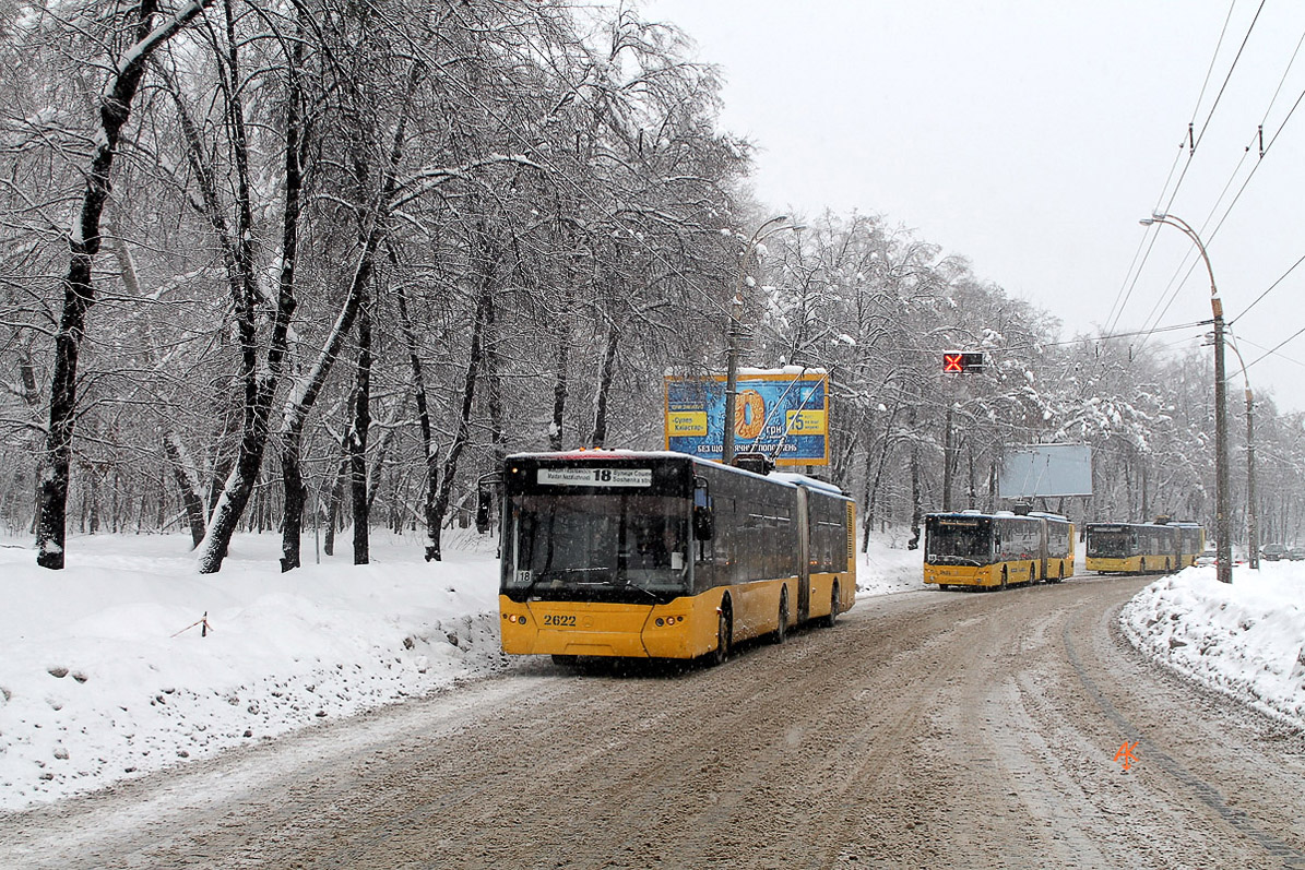 Київ, ЛАЗ E301D1 № 2622