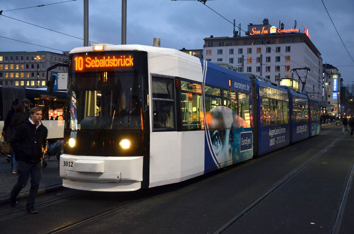 Бремен, AEG GT8N № 3012