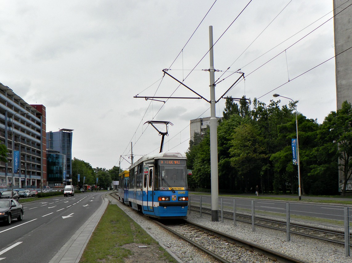 Вроцлав, Konstal 105NWr № 2442