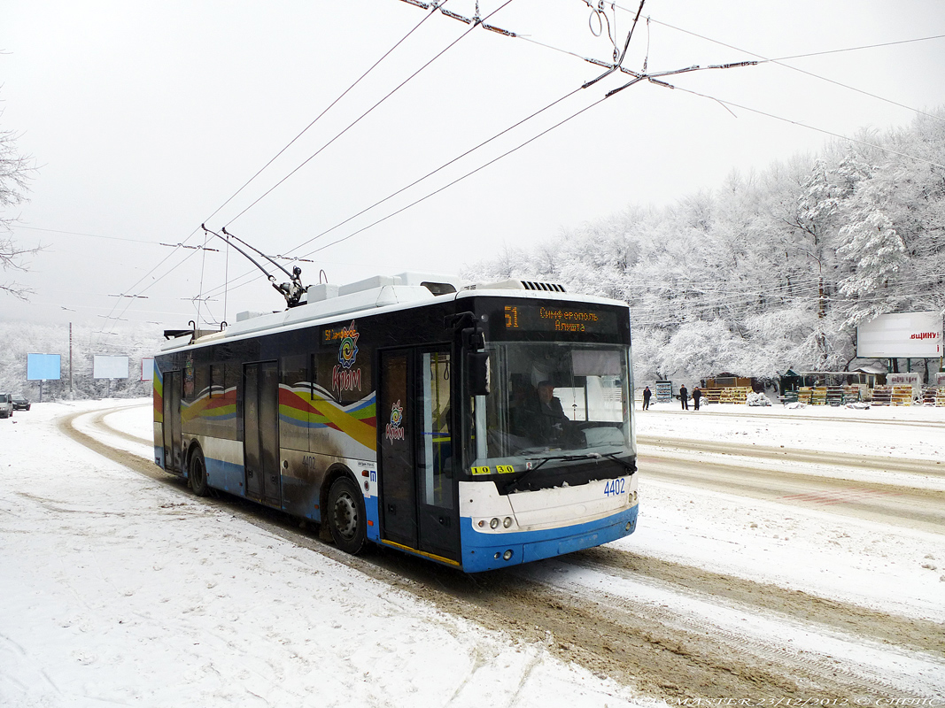 Крымский троллейбус, Богдан Т70115 № 4402