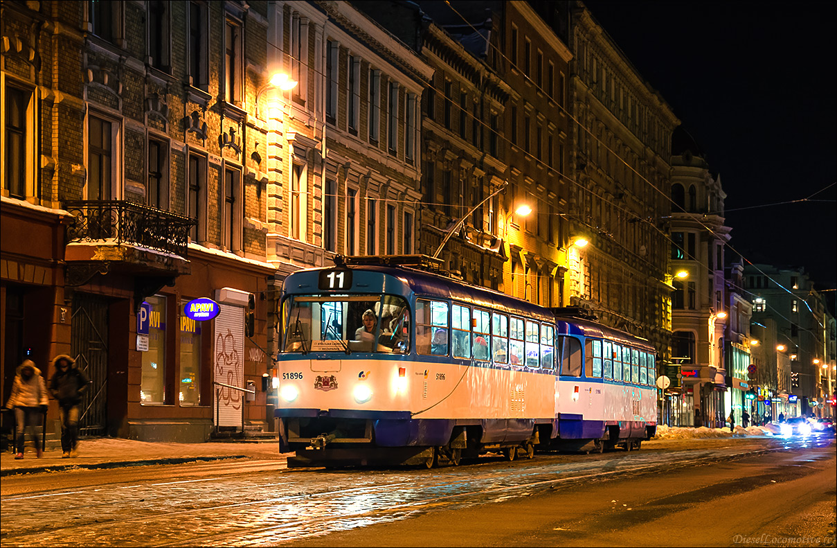 Riga, Tatra T3A č. 51896 Riga, Tatra T3A č. 51896