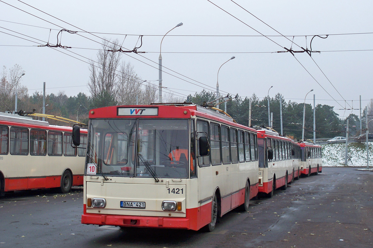 Vilnius, Škoda 14Tr02 Br. 1421