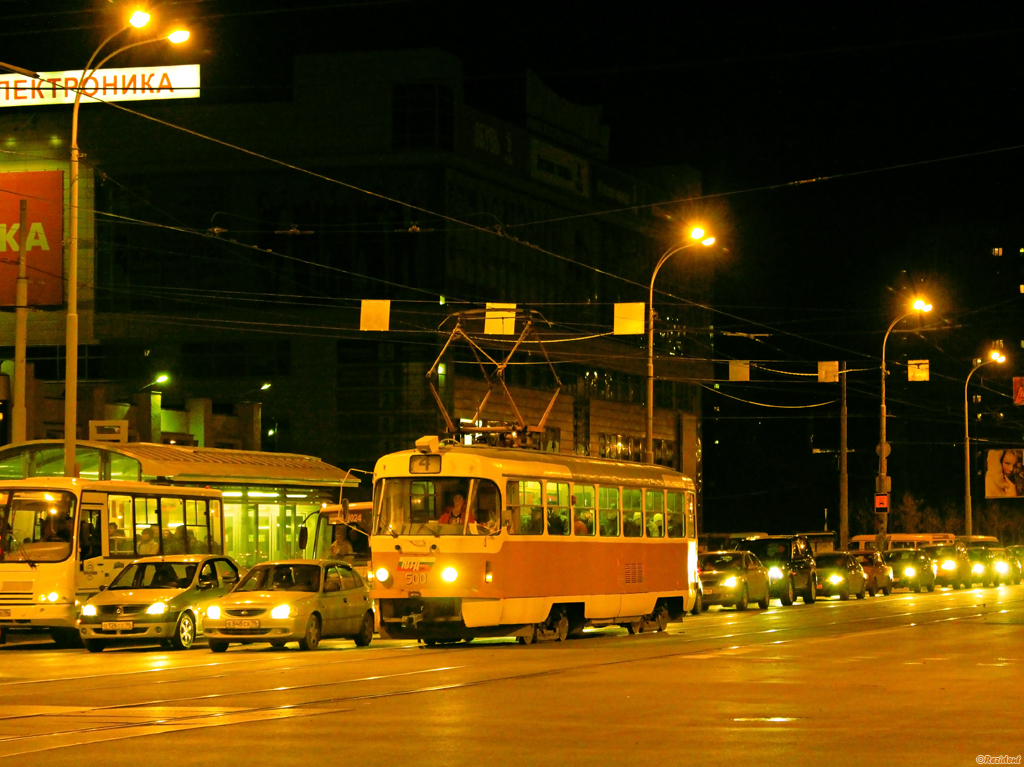 Jekaterinburg, Tatra T3SU Nr. 500