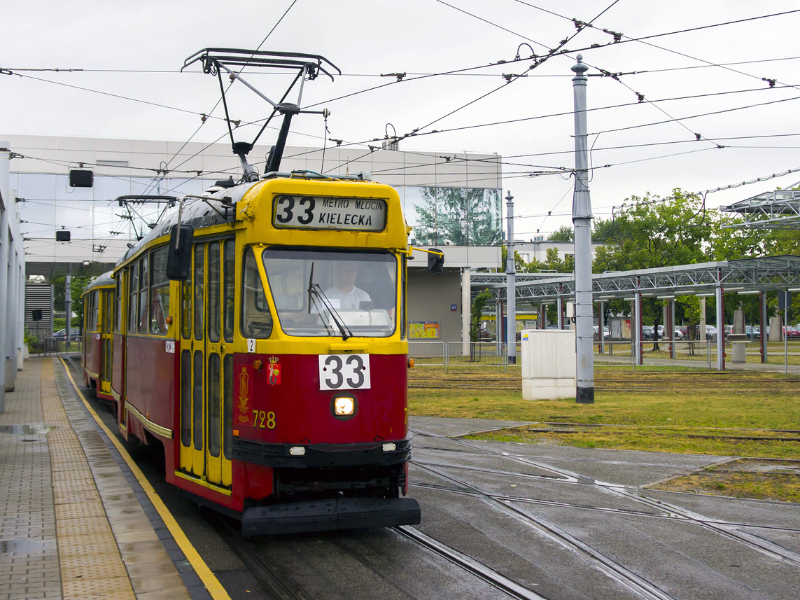 Варшава, Konstal 13N № 728