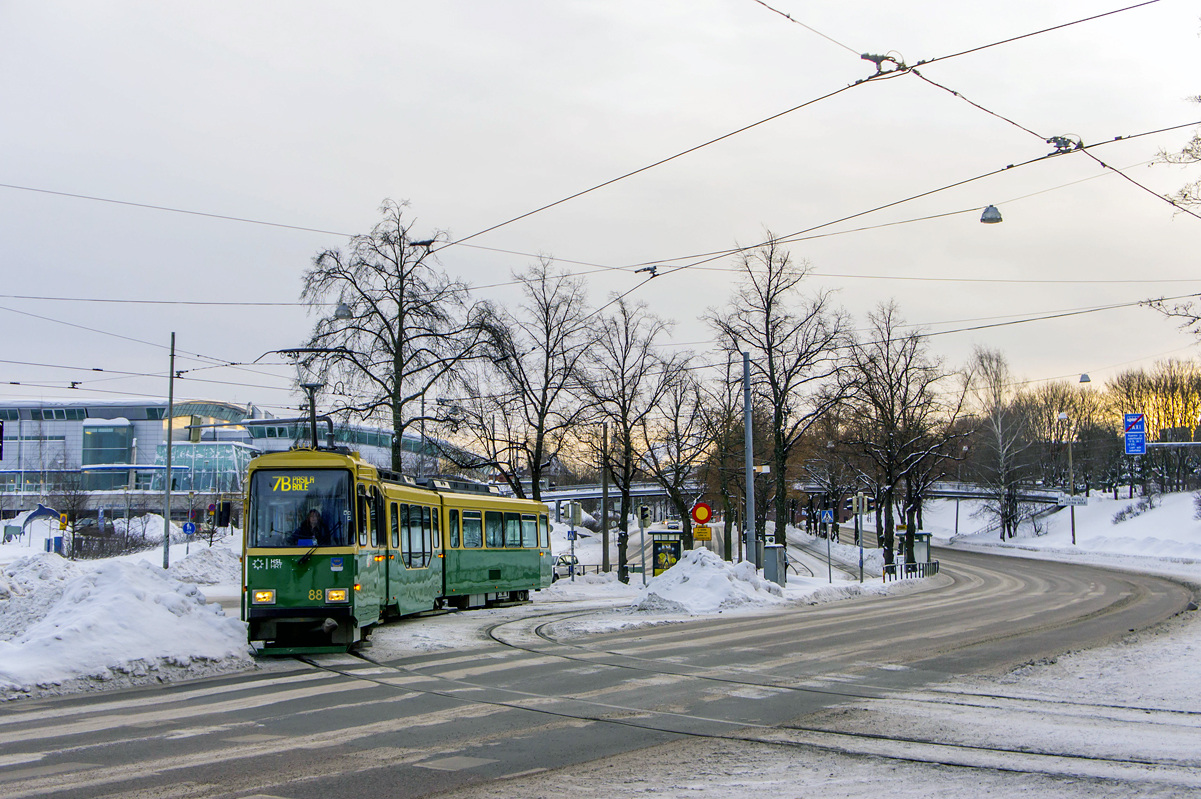 Helsinky — Espoo, Valmet MLNRV2 č. 88