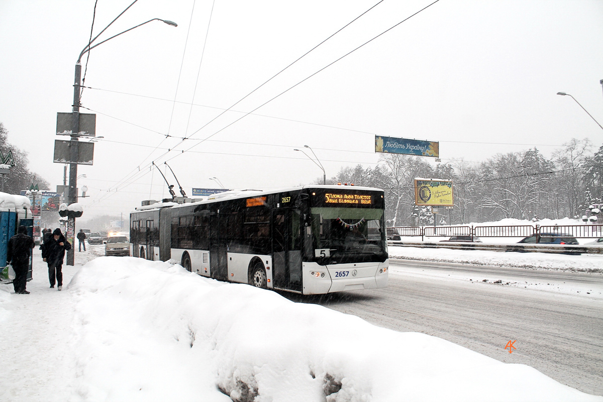 Киев, ЛАЗ E301D1 № 2657