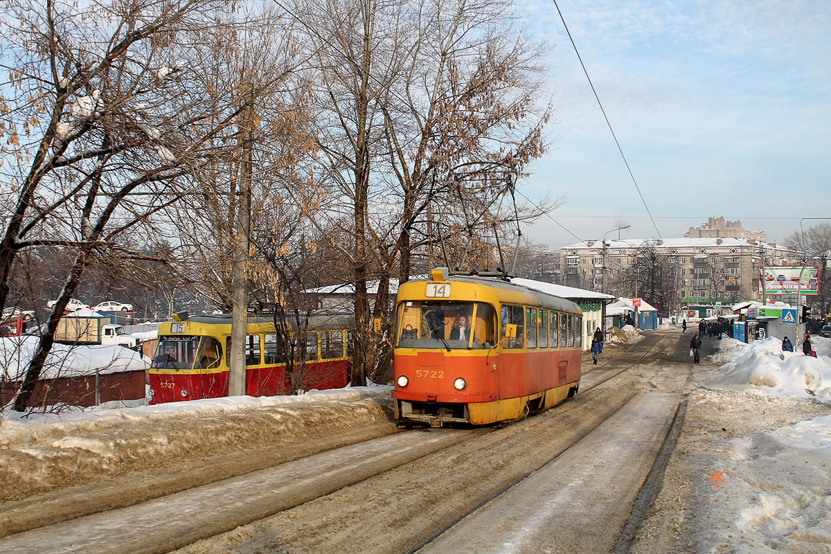 Киев, Tatra T3SU № 5722