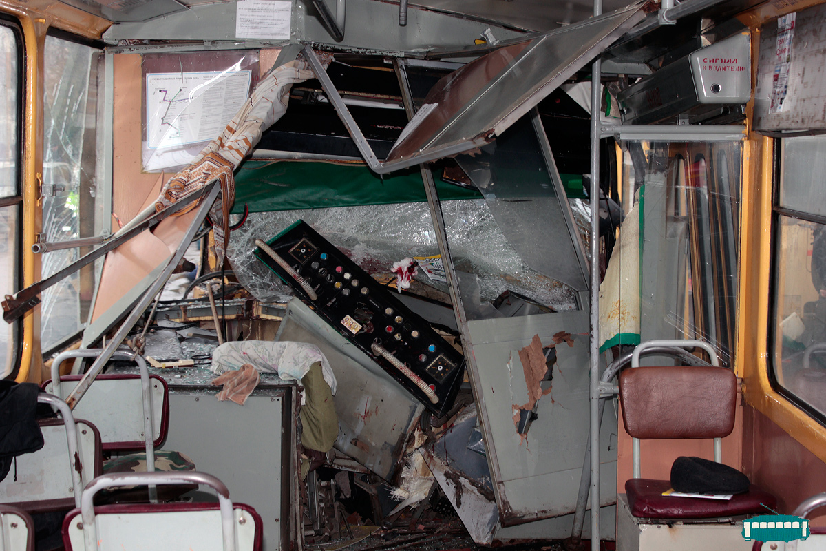 Oryol, Tatra T6B5SU # 097; Oryol — Traffic interruprions