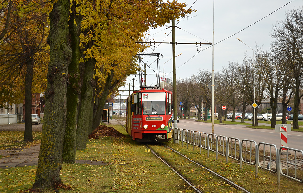 Лиепая, Tatra KT4D № 238