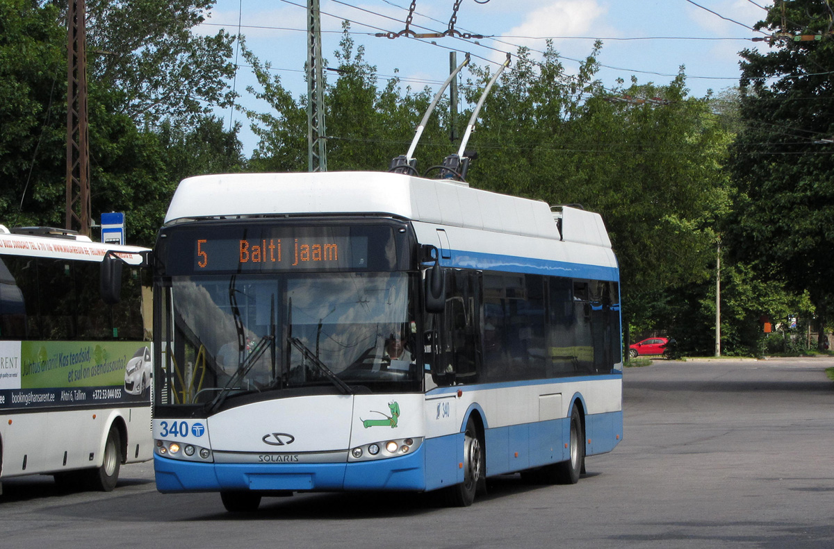 Таллин, Solaris Trollino III 12 AC № 340