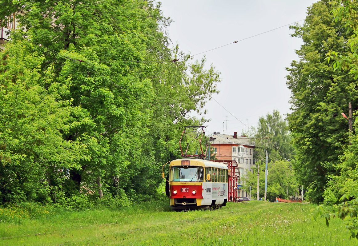 Ижевск, Tatra T3SU мод. Ижевск № 1007