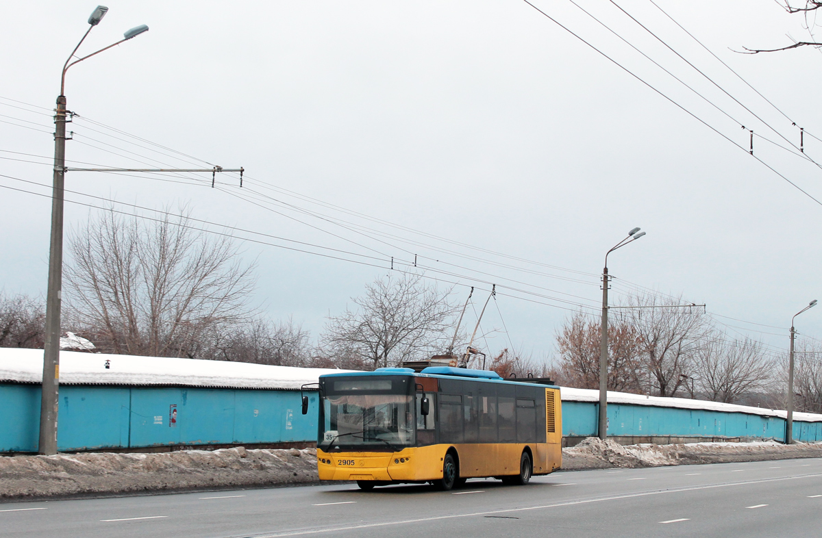 Киев, ЛАЗ E183D1 № 2905