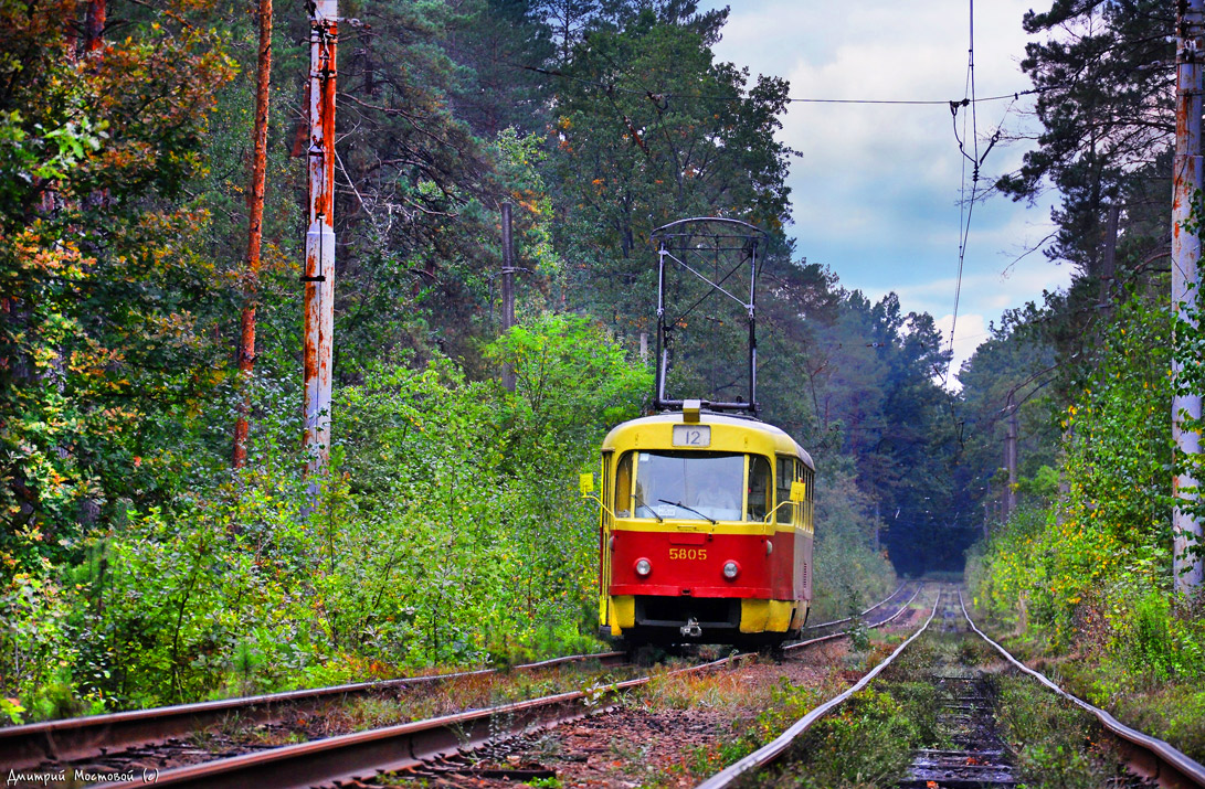 Киев, Tatra T3SU № 5805