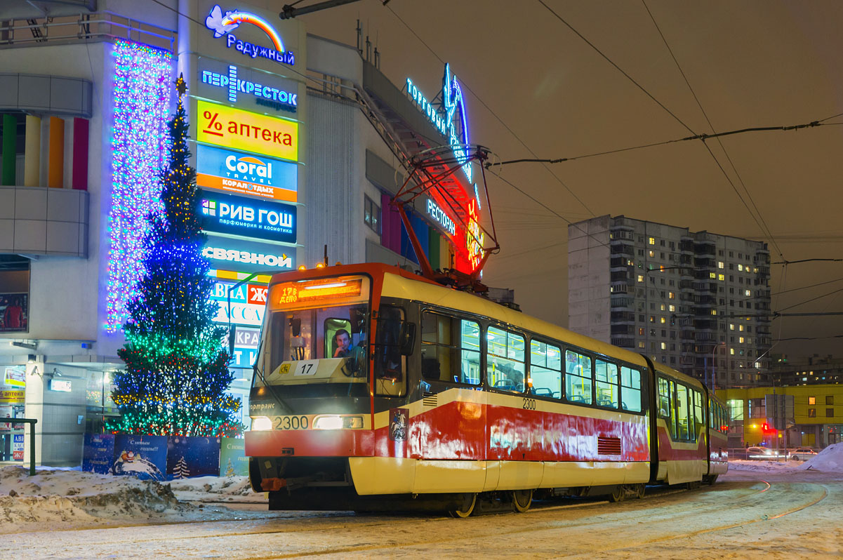 Москва, Tatra KT3R № 2300