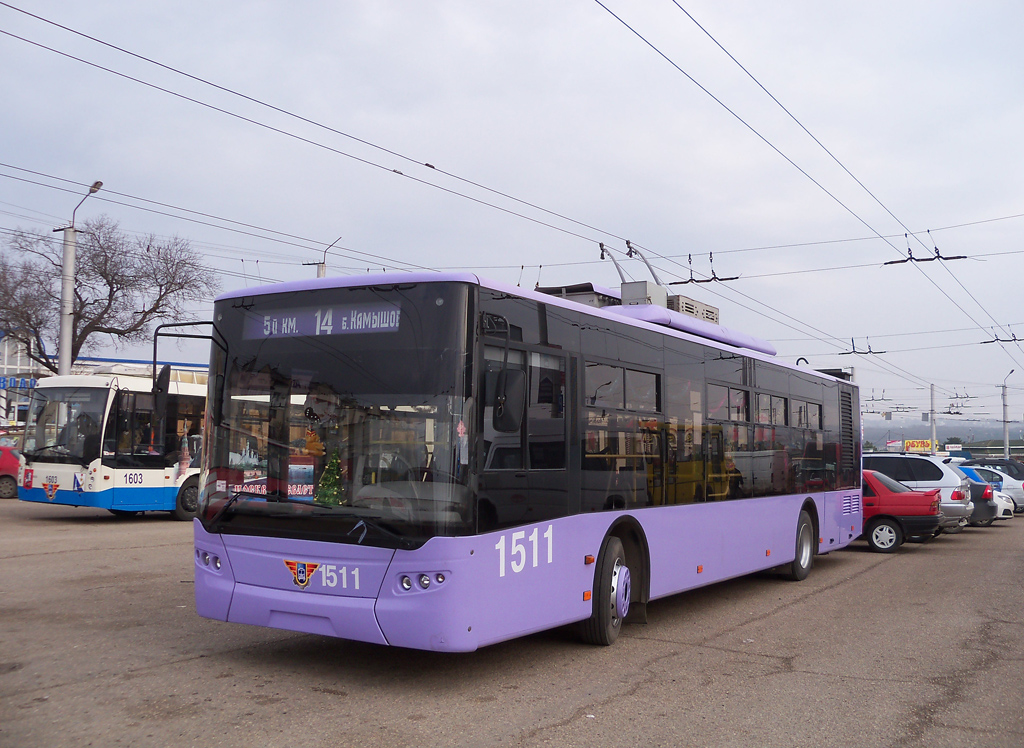 Севастополь, ЛАЗ E183A1 № 1511