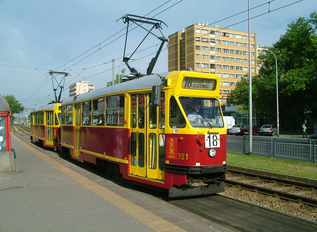 Варшава, Konstal 13N № 321