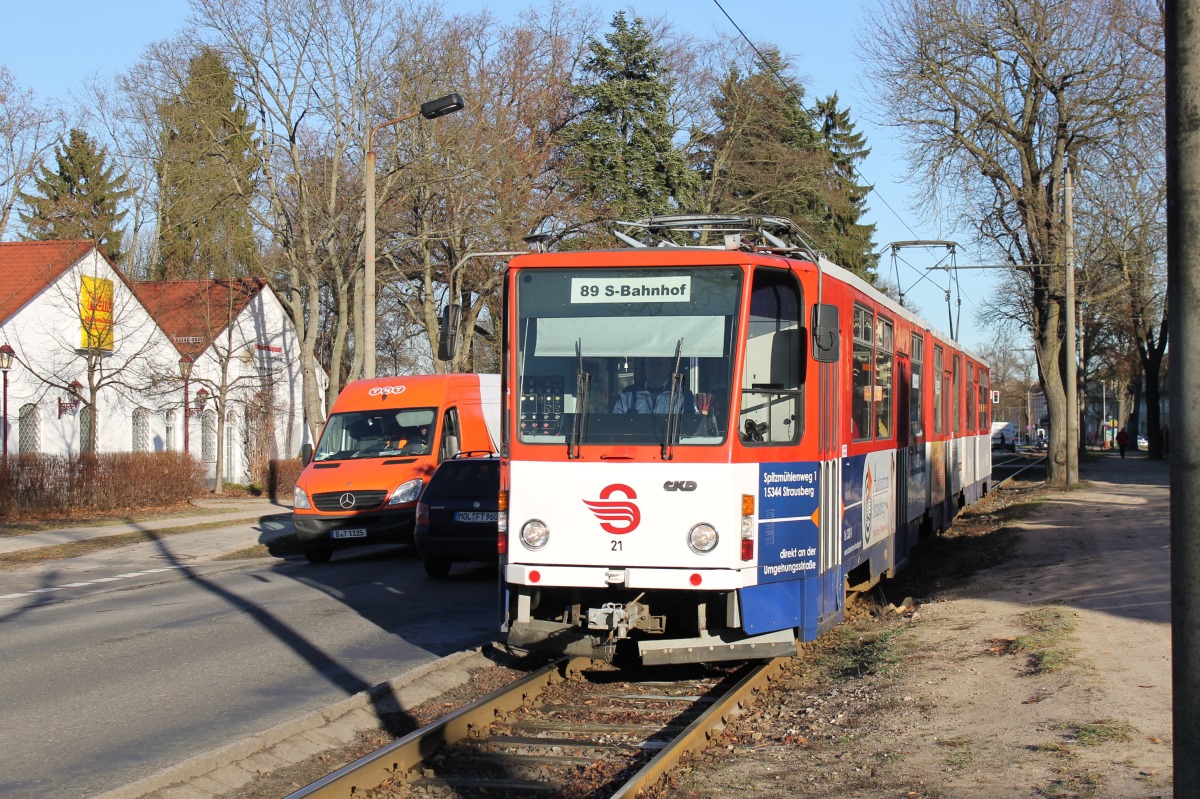 Штраусберг, Tatra KT8D5 № 21