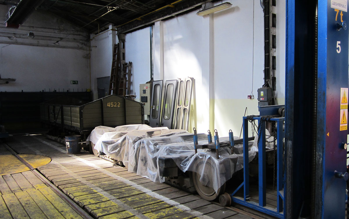 Прага, Ringhoffer NV № 4522; Прага — Трамвайные депо