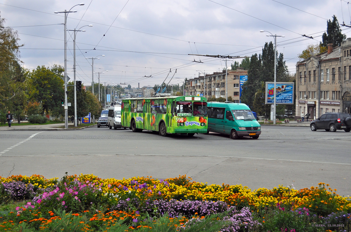 Запорожье, ЗиУ-682В-012 [В0А] № 596