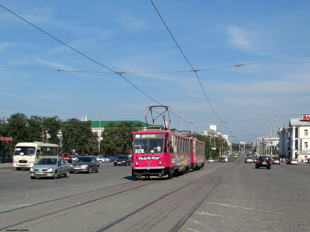 Екатеринбург, Tatra T6B5SU № 766
