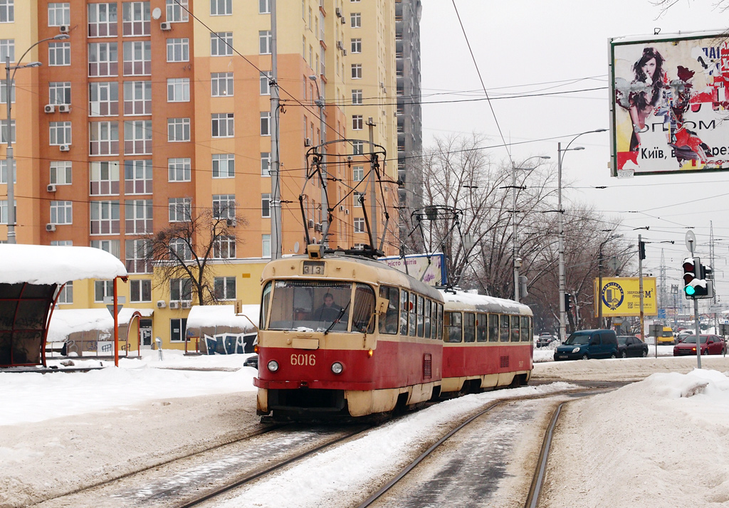 Киев, Tatra T3SU № 6016