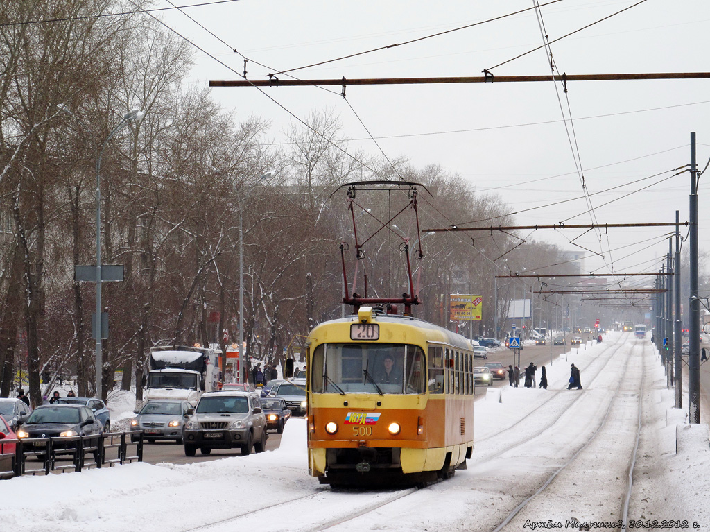 Екатеринбург, Tatra T3SU № 500