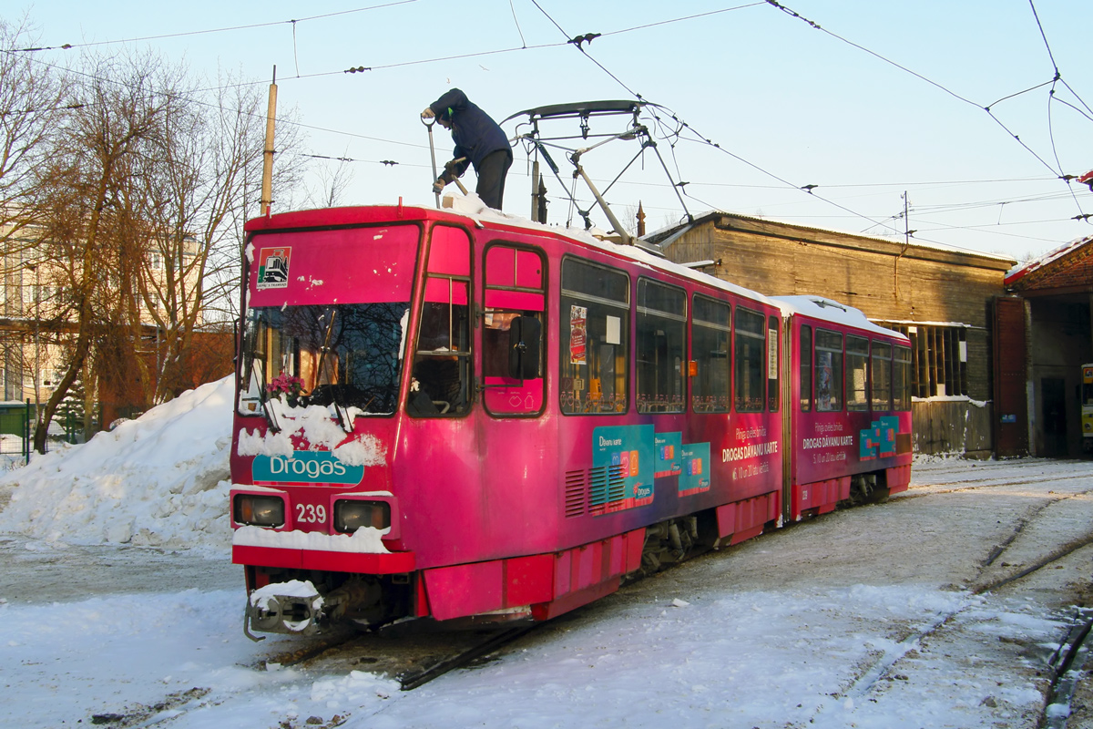 Лиепая, Tatra KT4D № 239