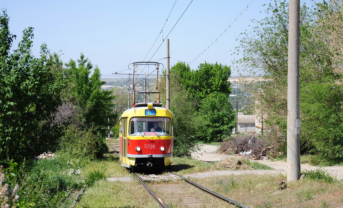 Волгоград, Tatra T3SU № 5726