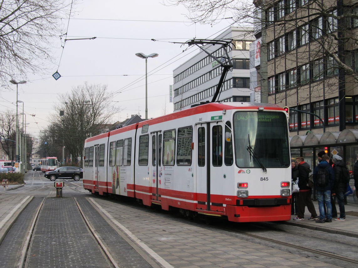 Крефельд, Duewag M8C № 845