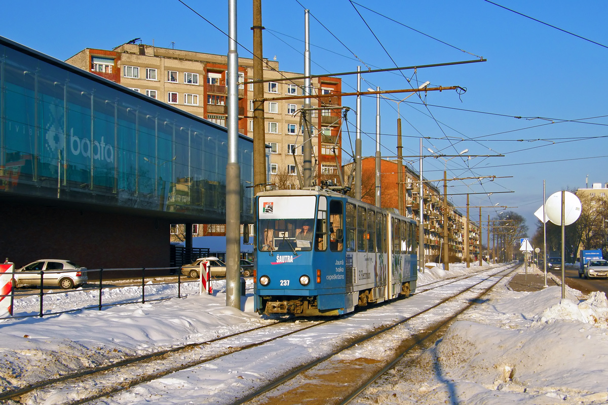 Лиепая, Tatra KT4D № 237