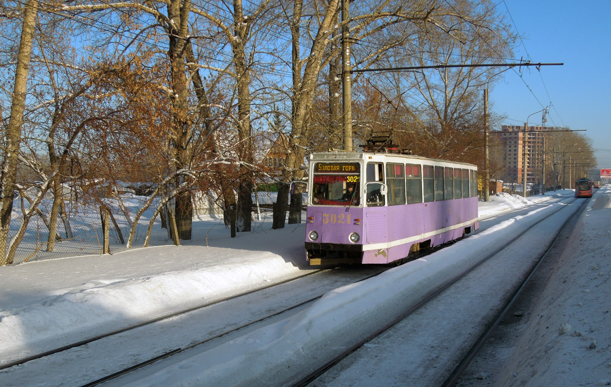 Novosibirsk, 71-605 (KTM-5M3) № 3021