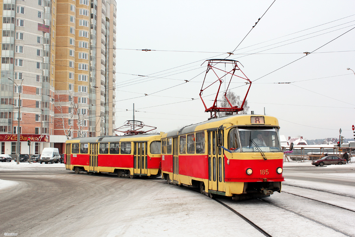 Екатеринбург, Tatra T3SU № 185