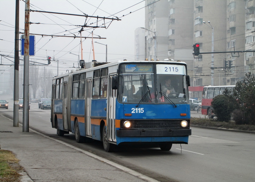 София, Ikarus 280.92 № 2115 София, Ikarus 280.92 № 2115