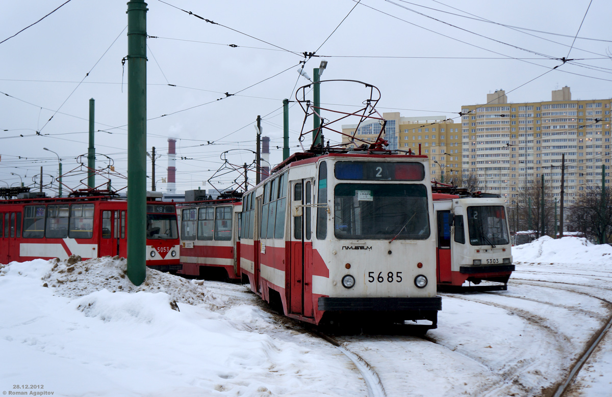 Санкт-Петербург, ЛМ-68М № 5685 Санкт-Петербург, ЛМ-68М № 5685