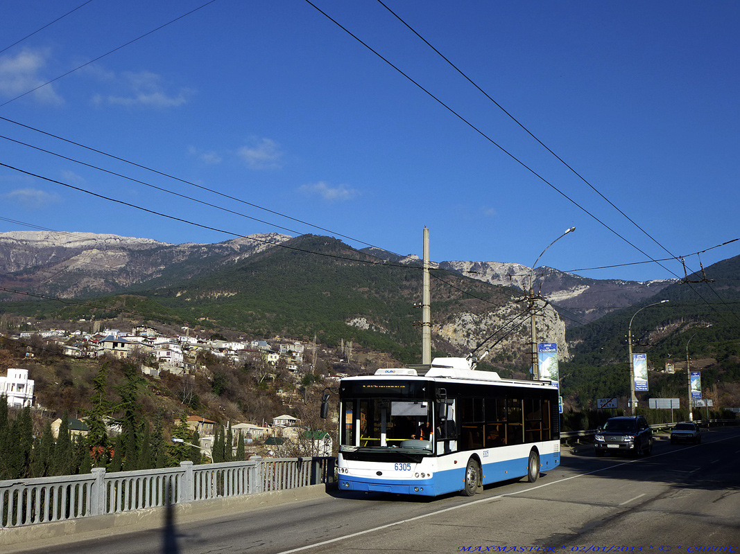 Крымский троллейбус, Богдан Т60111 № 6305