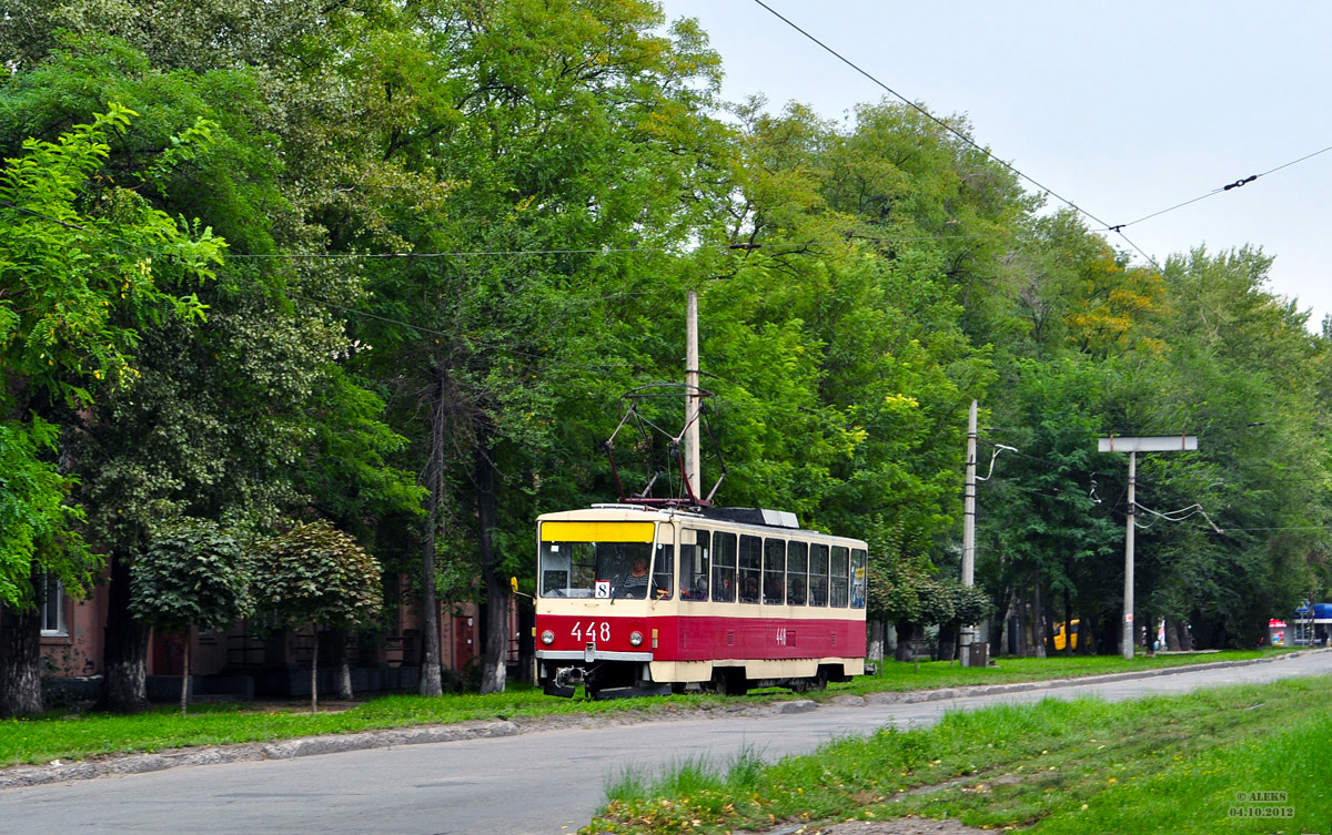 Запорожье, Tatra T6B5SU № 448