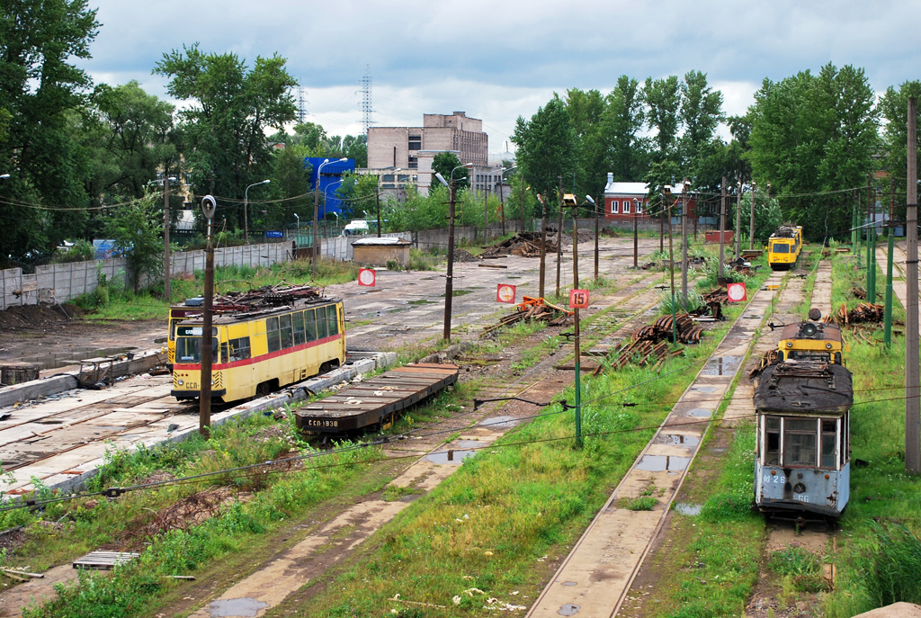 Санкт-Петербург, ЛПГ-33 № ССП-1938; Санкт-Петербург, МС* № М-66; Санкт-Петербург — Служба пути (бывший трамвайный парк № 8)
