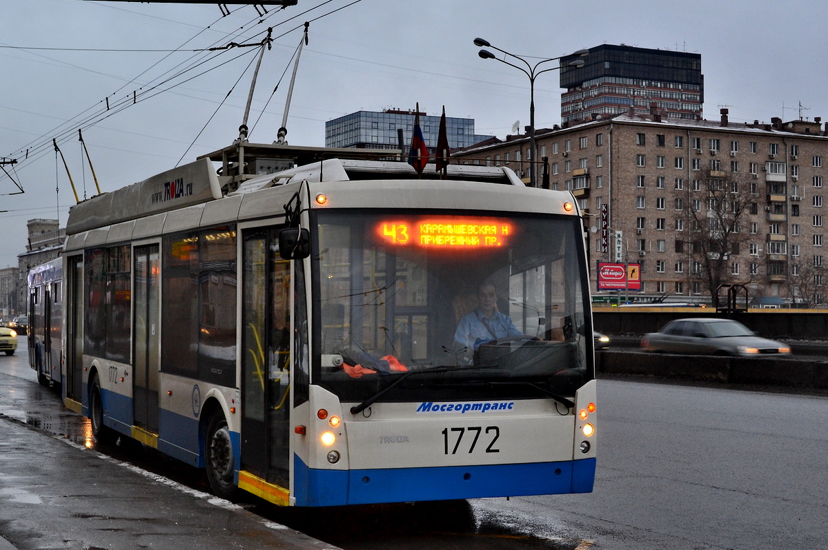Москва, Тролза-5265.00 «Мегаполис» № 1772