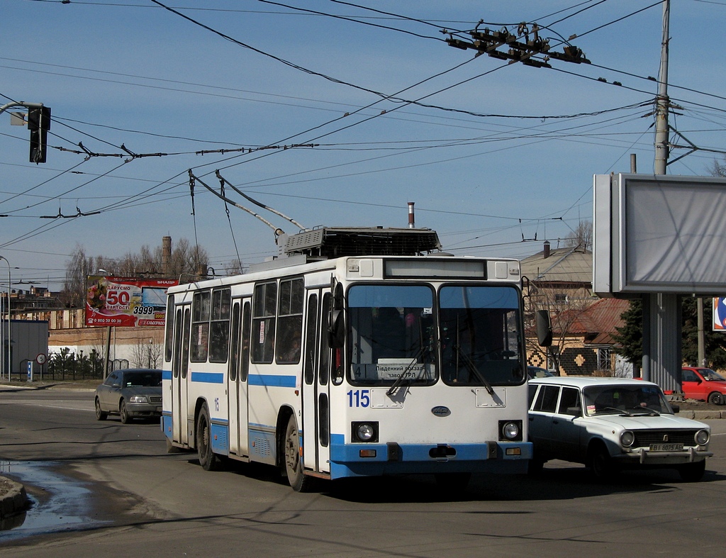 Полтава, ЮМЗ Т2 № 115