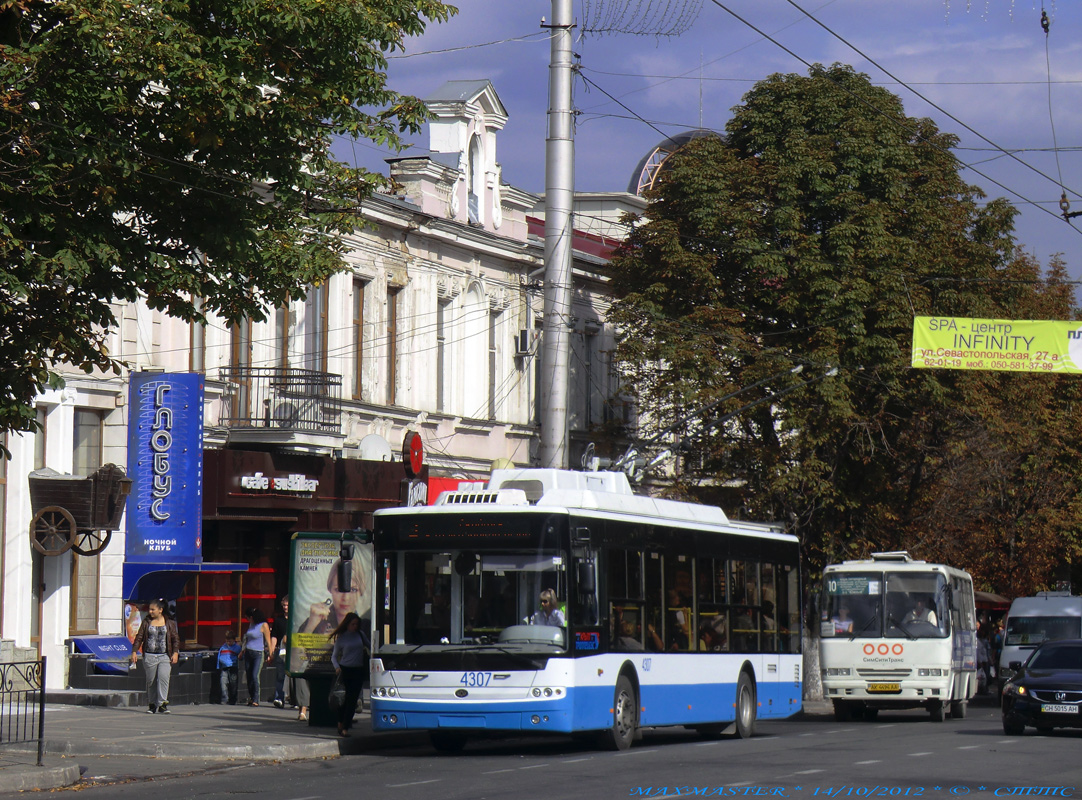 Крымский троллейбус, Богдан Т70110 № 4307