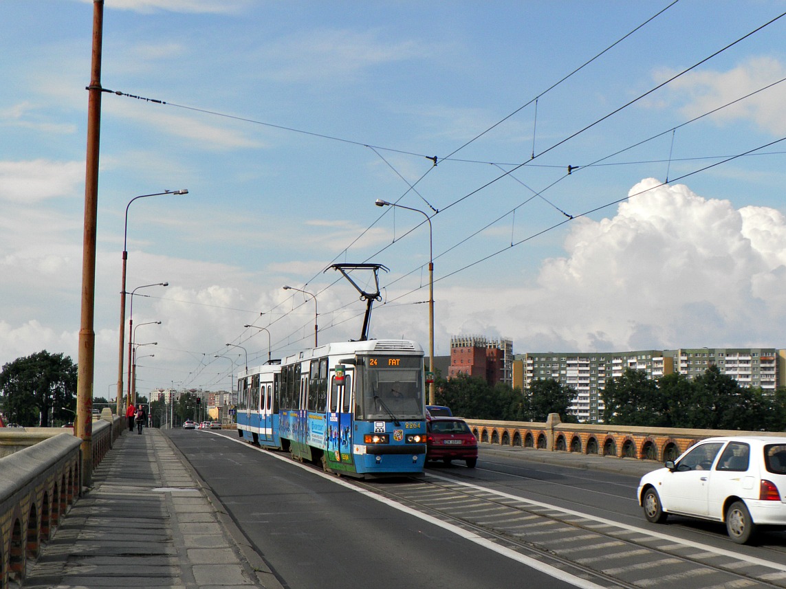 Вроцлав, Konstal 105NWr № 2264