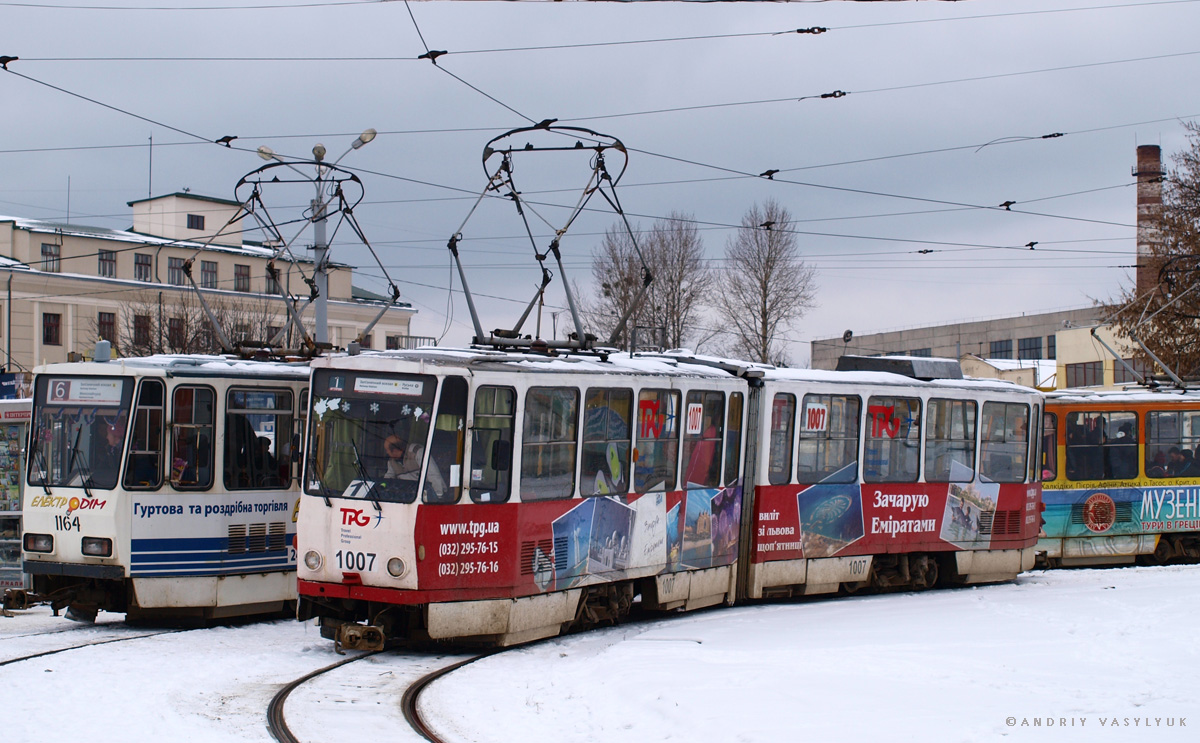 Львов, Tatra KT4SU № 1007