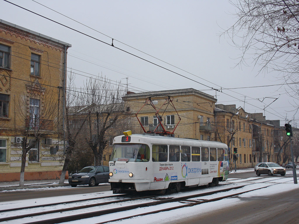 Волгоград, Tatra T3SU № 2724