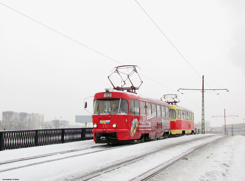Jekaterinburg, Tatra T3SU Nr. 331