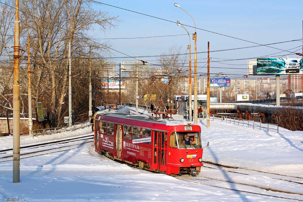 Екатеринбург, Tatra T3SU № 331