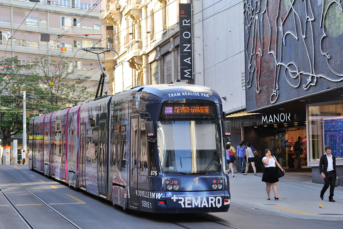 Женева, Bombardier Cityrunner № 876 Женева, Bombardier Cityrunner № 876