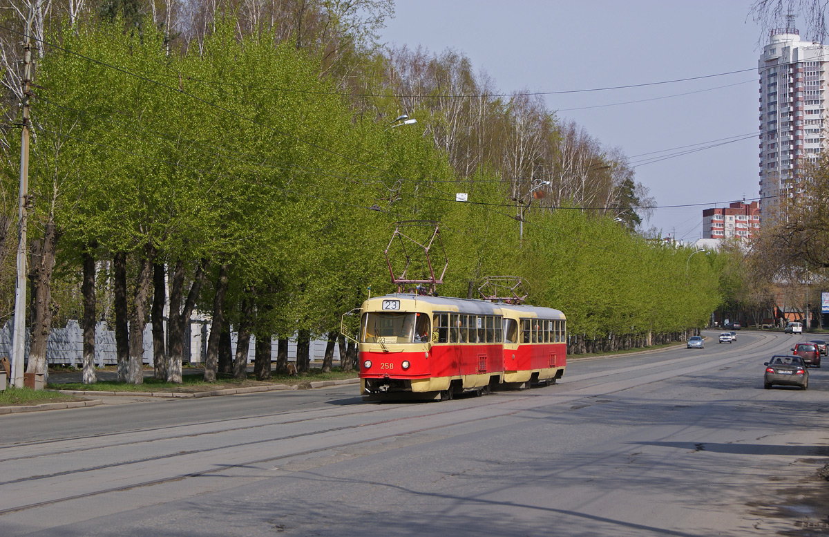 Екатеринбург, Tatra T3SU № 258