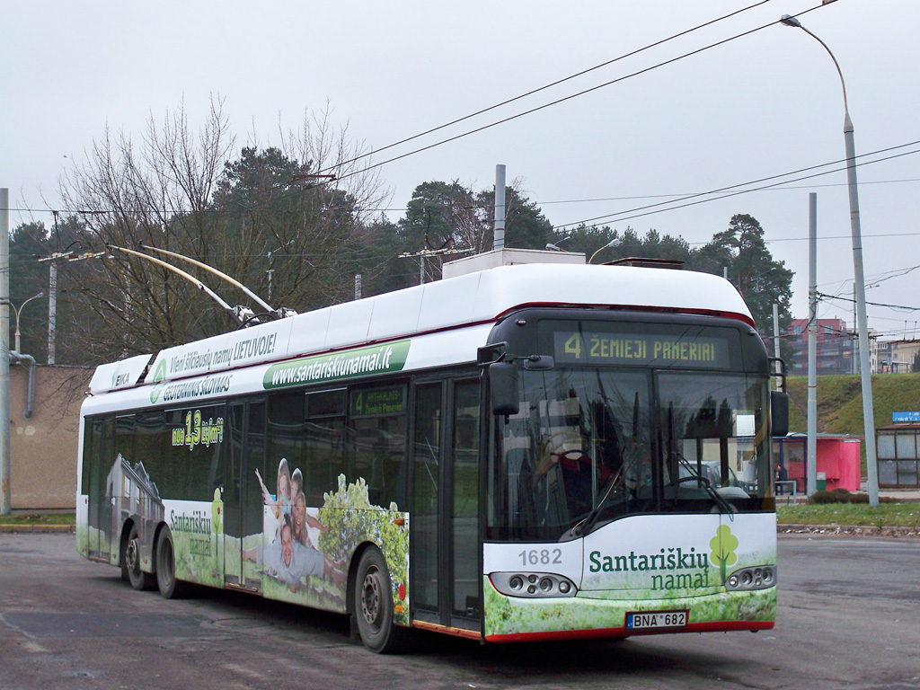 Вильнюс, Solaris Trollino II 15 AC № 1682