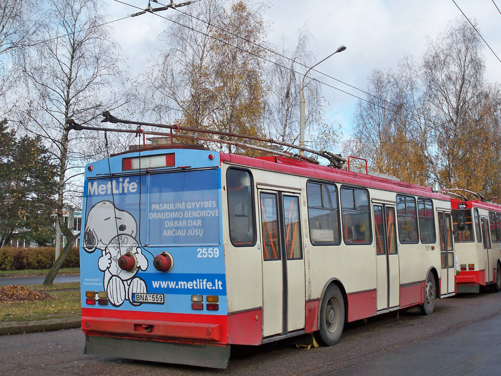 Вильнюс, Škoda 14Tr89/6 № 2559